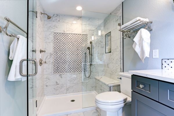 Shower Base Installation in Nokomis